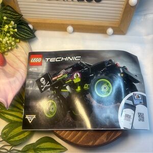 Lego Technic Grave Digger 42118 Instruction Manual Only (no blocks), Good Shape